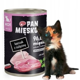 Mokra karma dla kota Pan Mięsko mix smaków 0,4 kg