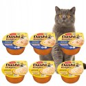 Inaba Cat Dashi Delights, kurczak z serem tuńczykiem, 6x70 g MIX SMAKÓW