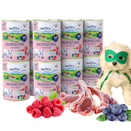 Baltica Jagnięcina z malinami 12x400G ZESTAW