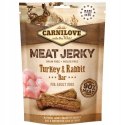 CARNILOVE JERKY Zestaw Przysmaków 5x100 LAMB SALMON VENISON RABBIT