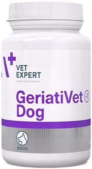 GERIATIVET DOG 350mg dla psa seniora Vetexpert 45 tabletek