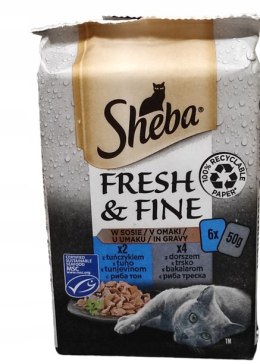 SHEBA MINI FRESH CUSINE ASTE OF TOKYO KOT 6X50G