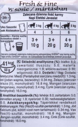 SHEBA MINI FRESH CUSINE ASTE OF TOKYO KOT 6X50G