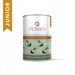 Perro JUNIOR Jagnięcina z cukinią 400g dla szczeniąt