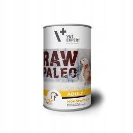 Raw Paleo MONOPROTEIN Indyk/Turkey Adult Can 400g MONOBIAŁKOWA