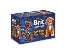 BRIT PREMIUM BY NATURE POUCH GRAVY FILLETS MULTIPACK