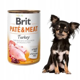 Brit PATE MEAT TURKEY 400
