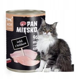 PAN MIĘSKO kot Indyk z królikiem karma dla kota 400