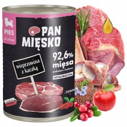 Pan Mięsko Puppy Mix Zestaw 2 smaków SZCZENIAK Indyk z Wołowiną Wieprzowina