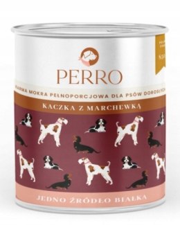 Perro Kaczka z Marchewką 850g