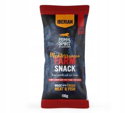 Primal Spirit Przysmak dla psa Iberian Mediterranean Farm (dorosły) 110g