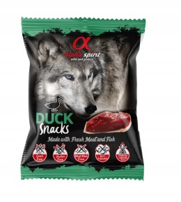 Przysmak dla psa Alpha Spirit 50g Duck snack kostka