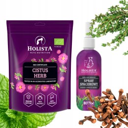 Spray Spacerowy + Czystek Holista Ochrona Kleszcze NATURALNA BARIERA
