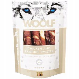 Woolf Chicken And Rawhide Twister Przysmak 100 g