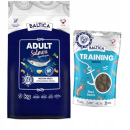 BALTICA ADULT SALMON MEDIUM 9kg + SMACZKI