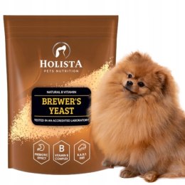 Holista DROŻDŻE PROBIOTYK SIERŚĆ BARF Brewer's Yeast 800 g