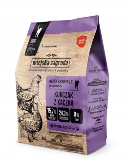 PAKIET PRÓBNY Wiejska Zagroda Kurczak z kaczką Jagnięcina z krylem 3x400g