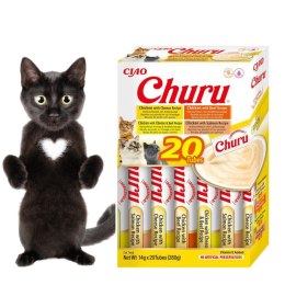 Przysmak dla kota INABA Ciao Churu Variety Kurczak z wołowiną (20 x 14 g)