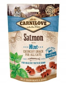 Smakołyki Carnilove 50g łosoś mięta dla kota snack