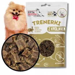 Syta Micha Trenerki z królikiem dla psa 80g
