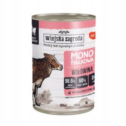 Wiejska Zagroda mokra karma dla kota Wołowina 400g