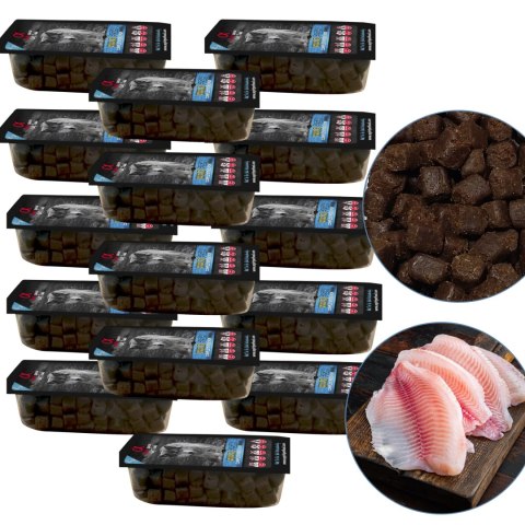 Alpha Spirit Wild Fish Karma Półmiękka dla psa 15x200 ZESTAW