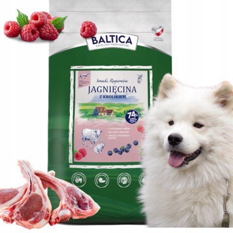 BALTICA SMAKI REGIONÓW Jagnięcina z królikiem M/L 9kg