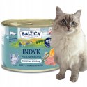 Baltica Karma mokra dla kota INDYK monobiałkowa kot dorosły puszka 185g