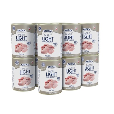 Baltica Królik Light monoproteinowa karma dla psów 400g