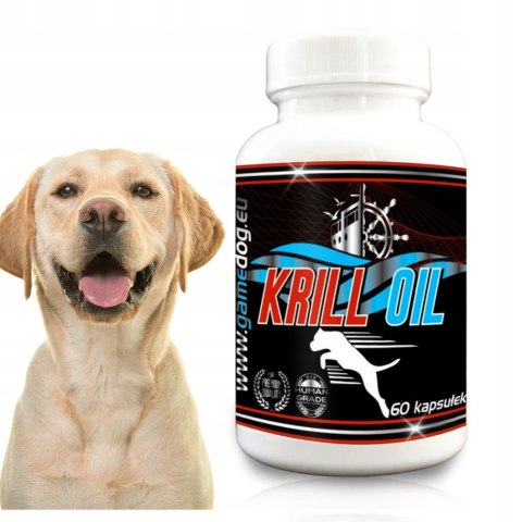 Game Dog Krill Oil 60kaps olej z kryla dla psa REGENERACJA, ZDROWE SERCE