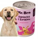 Mokra karma Mr. Bro JAGNIĘCINA z burakiem 400g