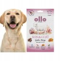 OLLO Air Dried Skin & Coat Lamb Strips 80g - przysmaki z jagnięciny