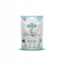 Ollo - Air Dried - Light Rabbit Strips 80g - Królik - Przysmaki funkcyjne d