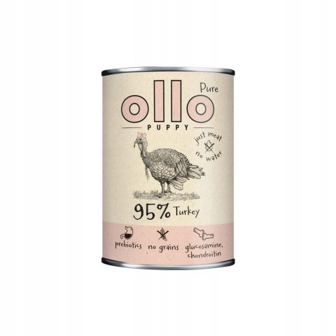 Ollo Pure Puppy Indyk 400g Junior