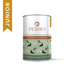 Perro JUNIOR Jagnięcina z cukinią 400g dla szczeniąt