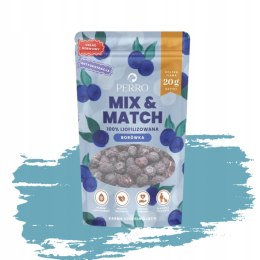Przysmaki liofilizowane Borówka 20g Perro MIX & MATCH LIOFILIZOWANE SMACZKI