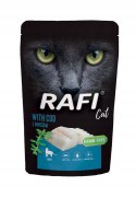 Rafi Mokra karma dla kota Rafi Cat Adult z dorszem 100 g