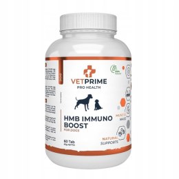 VETPRIME IMMUNO + HMB 60 TAB Odbudowa regeneracja mięśnia
