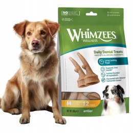 WHIMZEES DENTAL Róg M Naturalny przysmak DENTYSTYCZNY NAGRODA GRYZAK