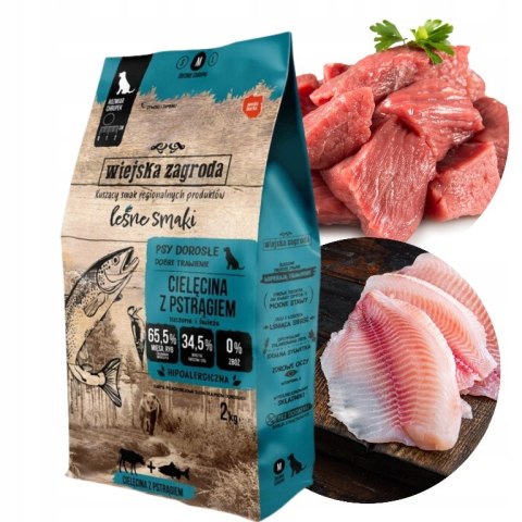 Wiejska Zagroda Cielęcina z Pstrągiem 2kg