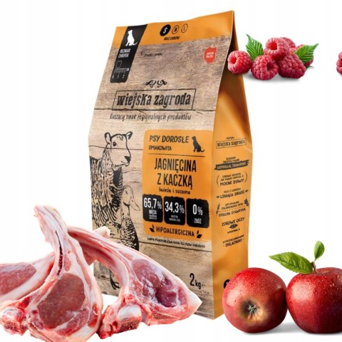 Wiejska Zagroda Jagnięcina z kaczką chrupki S 2kg