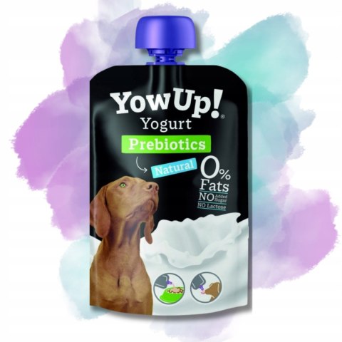 YOW UP! Prebiotyki Jogurt naturalny dla psa 115g lody dla psa