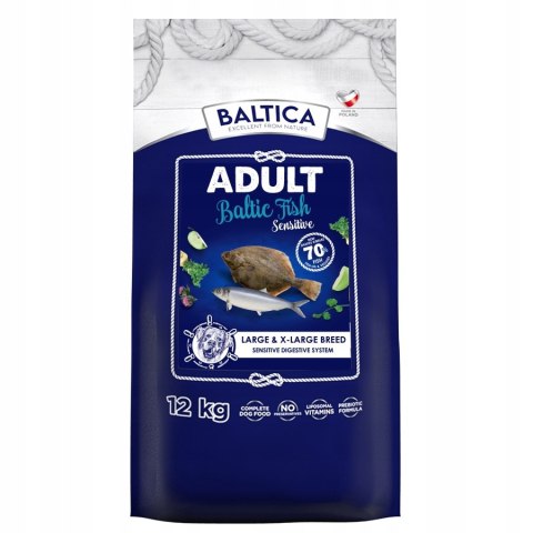 BALTICA ADULT BALTIC FISH 12KG Karma z rybami bałtyckimi XL