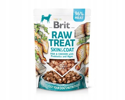 BRIT RAW TREAT SKIN & COAT FREEZE-DRIED TREAT
