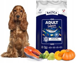 Baltica ADULT Salmon Hypoallergenic 9kg MEDIUM Rybka karma dla alergika
