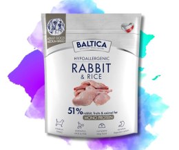 Baltica Adult Rabbit&Rice HYPOALLERGENIC M 1kg MONOPROTEIN NUTRITEC