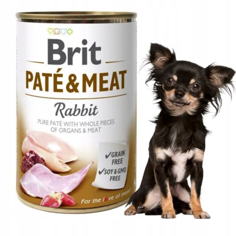 Brit PATE MEAT RABBIT 400