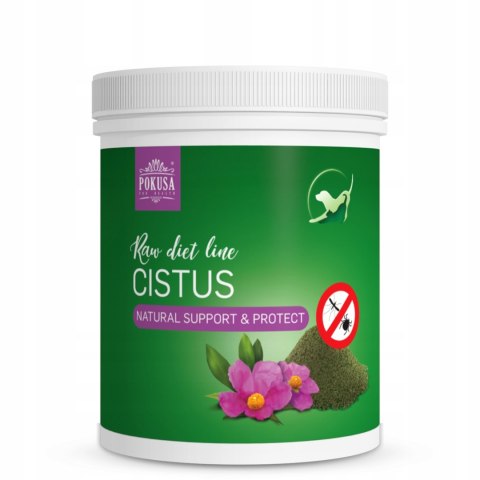 Czystek Cistus Pokusa RawDietLine 500 g ochrona przeciwkleszczowa