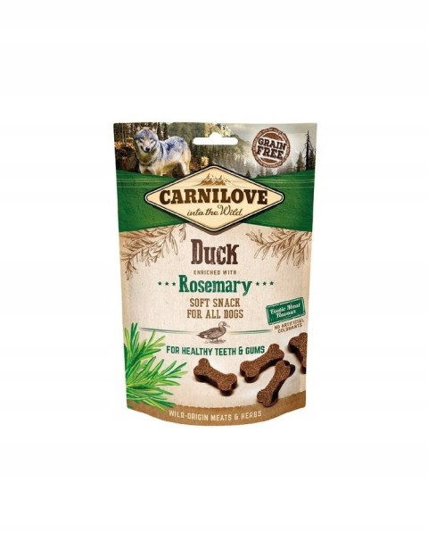 PRZYSMAKI Carnilove Soft Snack Duck Rosemary 200g snack kaczka