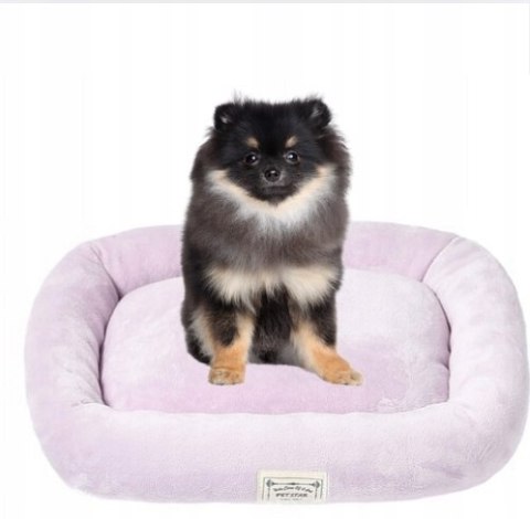 Supermiękkie legowisko dla psa, różowe, 38x32x6cm